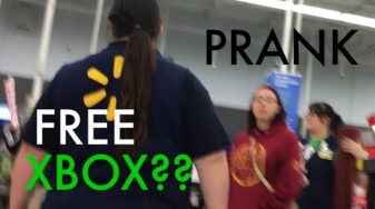 FREE XBOX AT WALMART Intercom Prank
